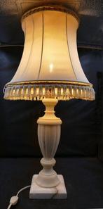 Lampe de table - Albâtre, Antiquités & Art, Curiosités & Brocante