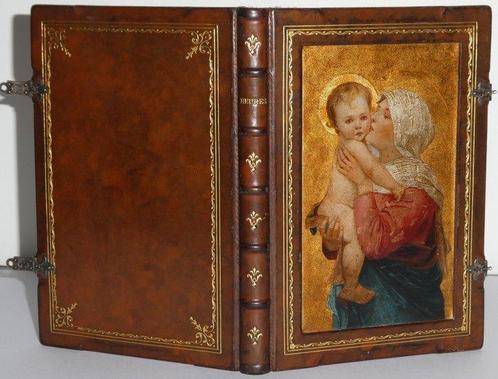 Bouasse-Lebel - Livre dheures peau de vélin enluminé main &, Antiek en Kunst, Antiek | Boeken en Manuscripten