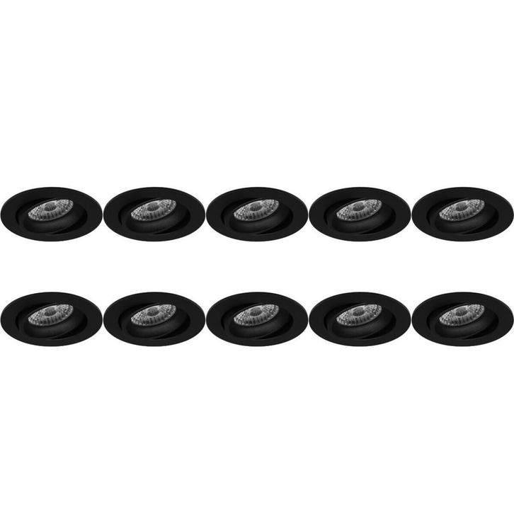 Spot Armatuur 10 Pack - Kantelbare GU10 Inbouwspot van Alumi, Huis en Inrichting, Lampen | Overige, Nieuw, Verzenden