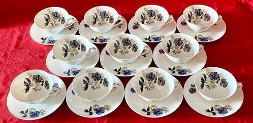 Limoges, Marcel Chaufriasse - Service à café (22) - Service, Antiek en Kunst, Antiek | Meubels | Tafels