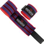 Booster Boksbandages Hand Wraps 460 cm BPC 5 Rood Blauw, Sport en Fitness, Vechtsporten en Zelfverdediging, Nieuw, Vechtsportbescherming