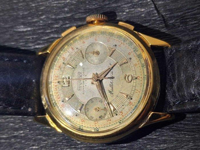 Pontiac - Maillot Arc-en-Ciel “Support Choc” Chronograaf -, Handtassen en Accessoires, Horloges | Heren