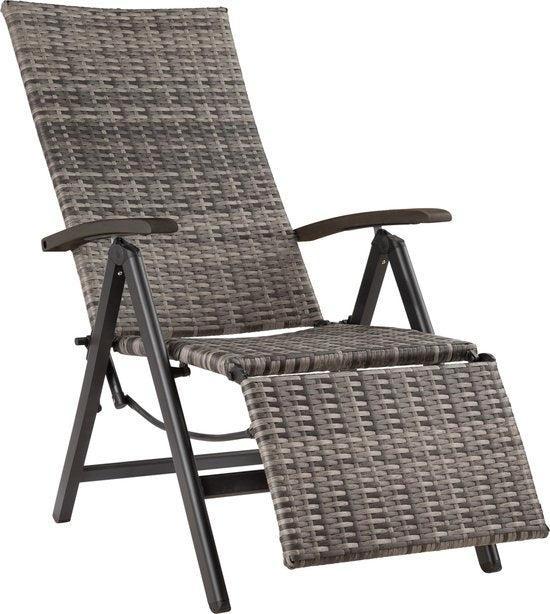 2dekans | Tectake Tuinstoel - Opklapbaar - Incl Aluminium, Tuin en Terras, Tuinsets en Loungesets, Ophalen of Verzenden