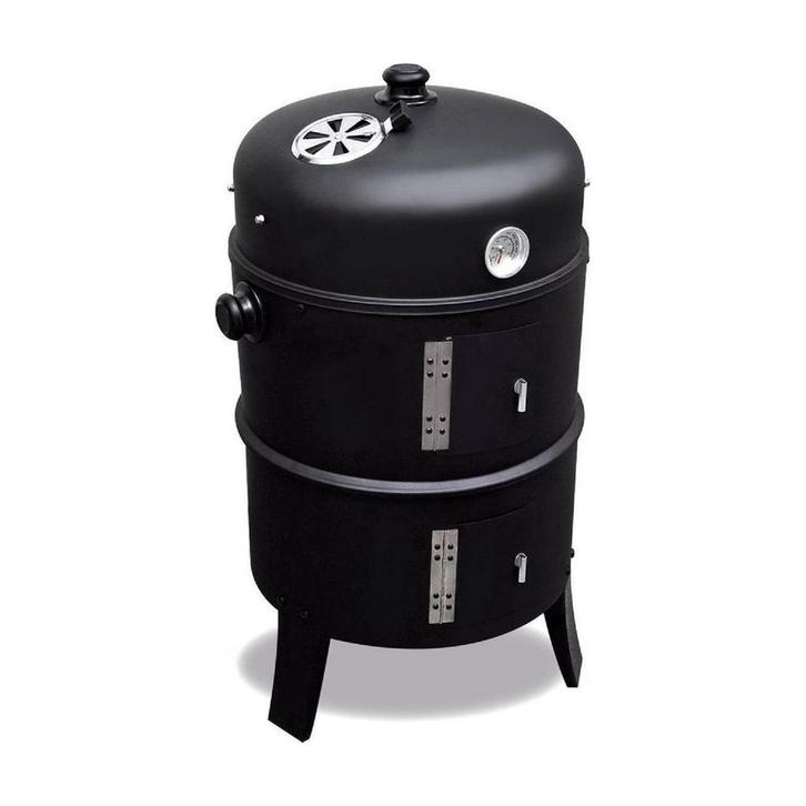 MaxxGarden Smoker barbecue 3in1 40x72cm (Barbecues, Tuin), Tuin en Terras, Houtskoolbarbecues, Nieuw, Ophalen of Verzenden
