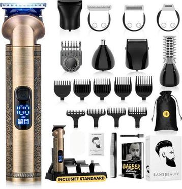 Tweedekans | 8-in-1 Baardtrimmer Mannen + Travel Bag - beschikbaar voor biedingen