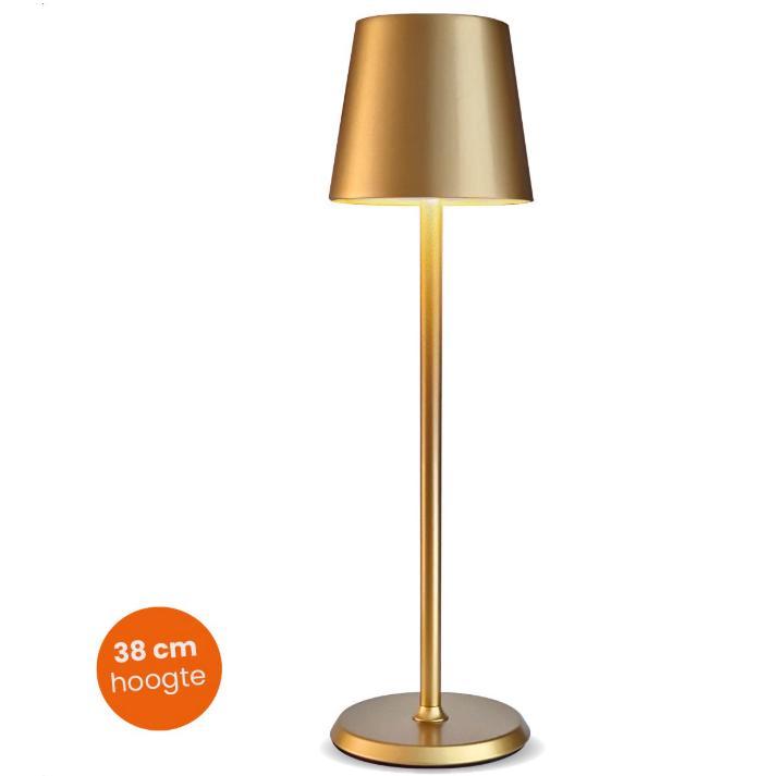 2dekans | Goliving Tafellamp Oplaadbaar – Draadloos en, Huis en Inrichting, Lampen | Losse lampen, Ophalen of Verzenden