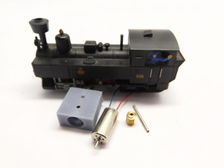 micromotor HSL002G ombouwset voor Liliput H0e – U2 Zillertal, Hobby en Vrije tijd, Modeltreinen | H0, Gelijkstroom, Overige typen