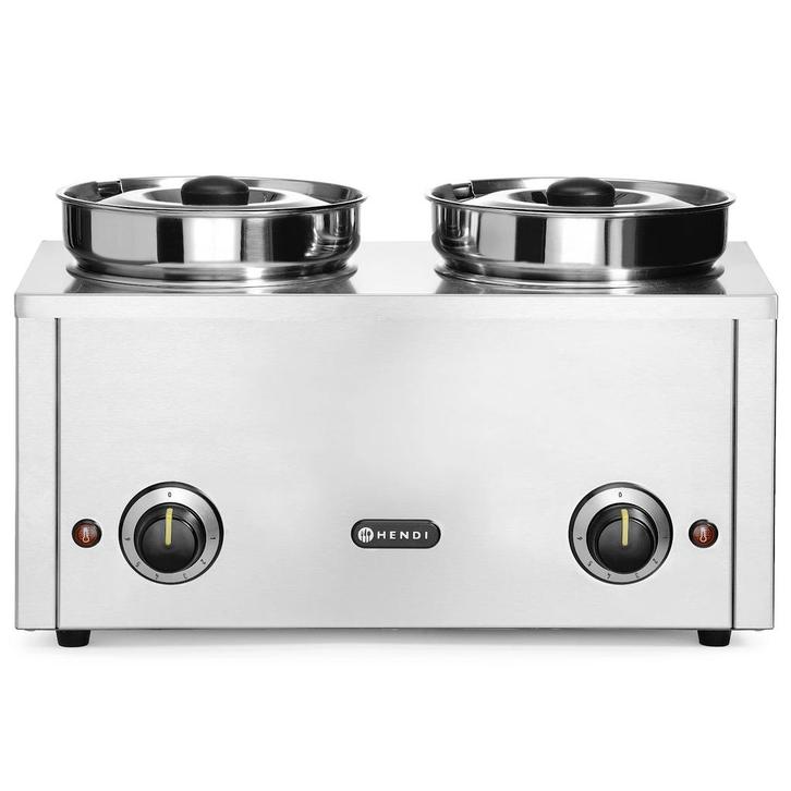Hotpot Bain-Marie | THERMOSYSTEM | 2x 4L (Ø215mm) |, Zakelijke goederen, Horeca | Keukenapparatuur, Nieuw in verpakking, Verzenden