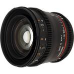 Samyang 50mm T1.5 AS UMC VDSLR Canon EF occasion, Audio, Tv en Foto, Verzenden, Zo goed als nieuw