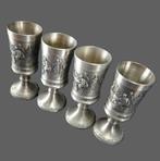 5-Delige tinnen wijn set van Vogel Rein Zinn. - Drinkset -