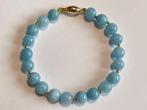 18 karaat (750) goud - 75,00 ct Aguamarina - Armband, Antiek en Kunst