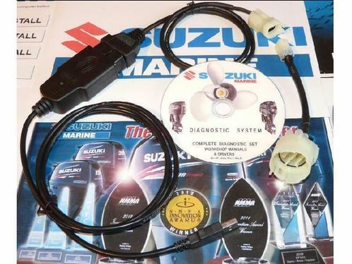 Suzuki buitenboordmotor diagnose kabel - met ronde connector, Watersport en Boten, Accessoires en Onderhoud, Onderhoud en Reparatie
