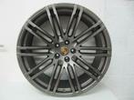 Porsche Macan Originele 21 Inch Turbo III Platinium + banden, 21 inch, Banden en Velgen, Gebruikt, Personenwagen