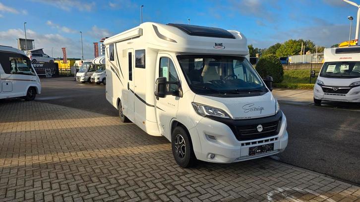 McLouis Sovereign 481 automaat en slechts 24500 km16710, Caravans en Kamperen, Mobilhomes, Cassettetoilet, Automaat, Treinzit