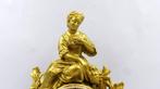 Figurale pendule - Messing, Zinklegering - 1850-1900