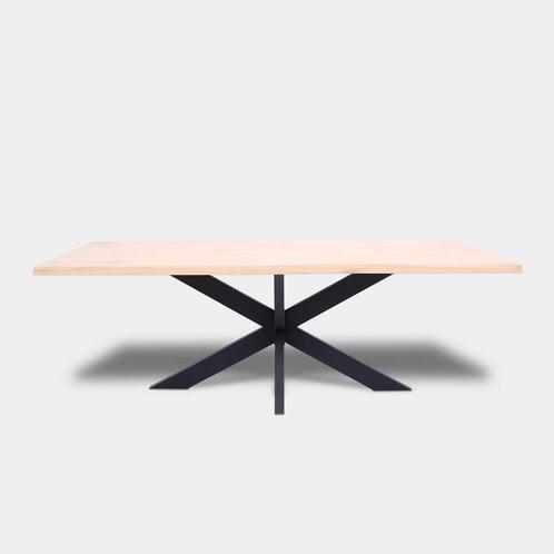 Tafel Boomstam eikenhout - Matrix XL - Onbehandeld, Huis en Inrichting, Tafels | Eettafels