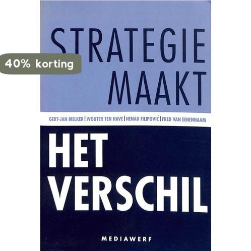 Strategie maakt het verschil 9789081091473 G.J. Melker, Boeken, Economie, Management en Marketing, Zo goed als nieuw, Verzenden