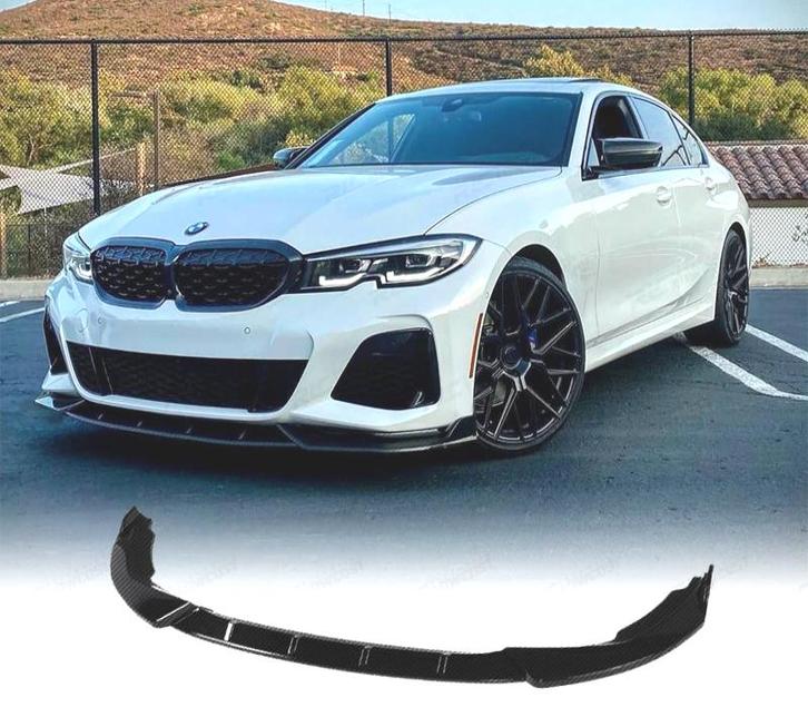 SPOILER LAME AVANT BMW G20 19- LOOK M PERFORMANCE II CARBONE, Auto-onderdelen, Carrosserie, Verzenden