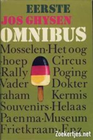 Eerste Jos Ghysen omnibus, Livres, Langue | Langues Autre, Envoi