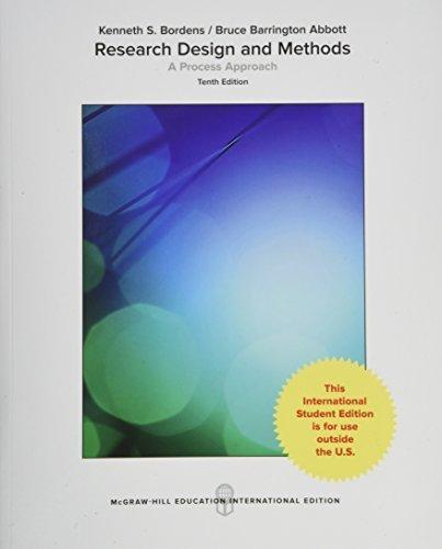 Research Design and Methods 9781259922121, Livres, Livres Autre, Envoi