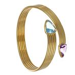 Armband - 18 karaat Geel goud - 13.00ct. tw. Topaas -, Handtassen en Accessoires, Armbanden, Nieuw