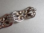 Zilver - Armband - Florale bewerkte armband, Antiek en Kunst