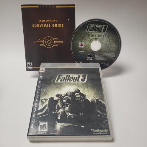 Fallout 3 American Edition Playstation 3, Games en Spelcomputers, Games | Sony PlayStation 3, Zo goed als nieuw, Ophalen of Verzenden