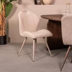 Stoel Silly | Naturel | Royal Boucle | Taupe Metalen Frame, Verzenden
