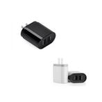 2.4A / 1A 17W 5V USB Dual Wall Charger JP Plug Black UG155