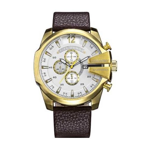 Vintage Militair Horloge voor Heren - Leren Bandje Kwarts, Handtassen en Accessoires, Smartwatches, Nieuw, Verzenden