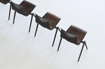 Thur - Chaise (4) - S22 - Acier, Bois
