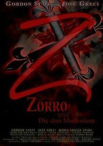Zorro und die drei Musketiere von Luigi Capuano  DVD, Cd's en Dvd's, Dvd's | Overige Dvd's, Zo goed als nieuw, Verzenden