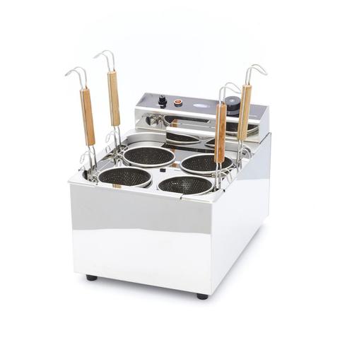 Pastakoker - 4 x 2 L - incl. 4 Manden, Zakelijke goederen, Horeca | Keukenapparatuur, Nieuw in verpakking, Overige typen, Verzenden