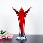 Vintage Sommerso - XXL - Vaas - Uraniumglas, Muranoglas, Antiquités & Art