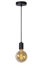 Lucide JOVA - Hanglamp E27 fitting zwart, Verzenden