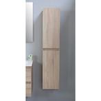 Badmeubelkast BWS Pepper Hoge Kast Greeploos 2 Deuren, Doe-het-zelf en Bouw, Ophalen of Verzenden, Nieuw, Bad