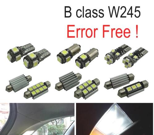 Kit 12 Ampoules Led Intérieur Pour Mercedes Classe W169 A150, Auto-onderdelen, Verlichting, Verzenden