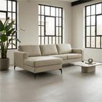 Leren hoekbank Match - 2-zits arm rechts + Longchair arm, Bohemian, Industrieel, Modern, Scandinavisch, Nieuw, Ophalen of Verzenden