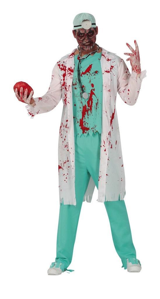 Dokter Zombie Halloween Kostuum Heren, Hobby en Vrije tijd, Feestartikelen, Nieuw, Verzenden