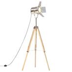 vidaXL Vloerlamp driepoot 140 cm massief mangohout, Verzenden, Nieuw