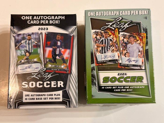 Leaf soccer 2023 e 2024 - 1 autograph card garantita -, Verzamelen, Stickers