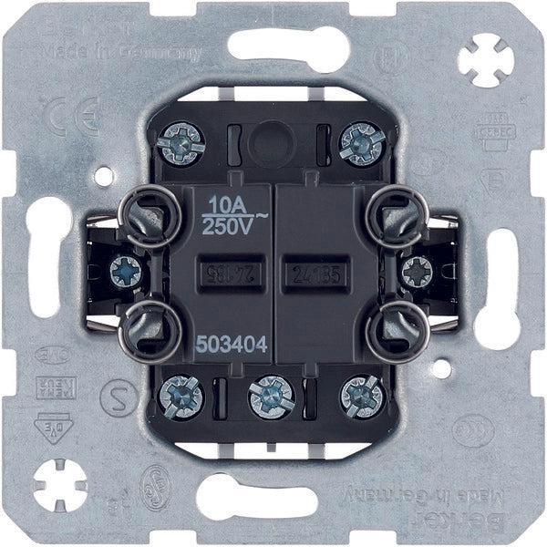 Hager Berker Drukknop - 503404, Bricolage & Construction, Électricité & Câbles, Envoi