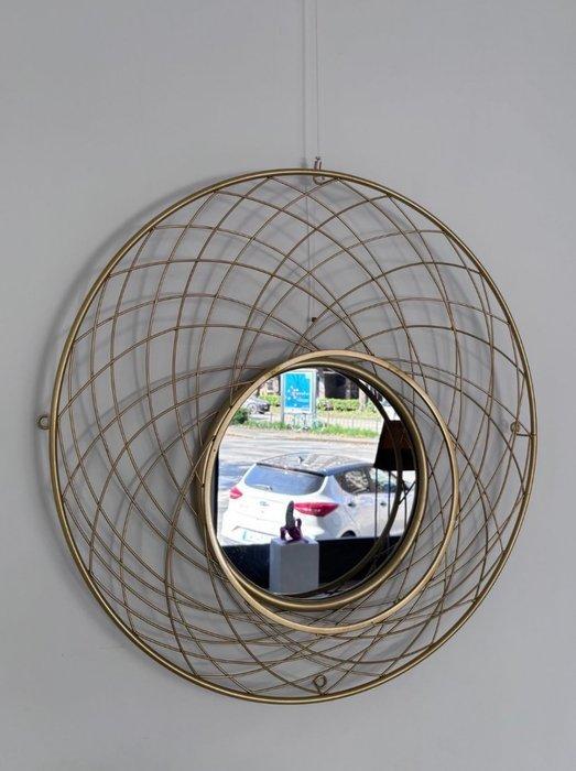 Miroir mural - Acier, Miroir - constellation, Antiquités & Art, Curiosités & Brocante
