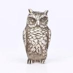 Miniatuur Uil - Beeldje - .925 zilver