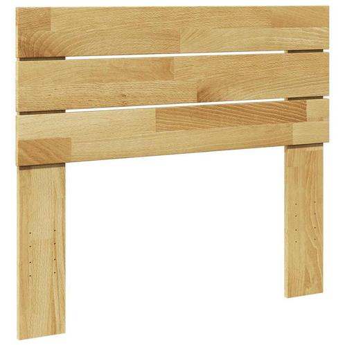 vidaXL Hoofdbord 80 cm massief hout eiken, Huis en Inrichting, Slaapkamer | Bedden, Nieuw, Verzenden