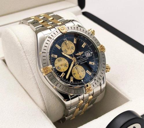 Breitling - Chronomat Evolution Black - B13356 - Heren -, Handtassen en Accessoires, Horloges | Heren