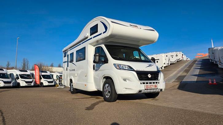 McLouis Glamys 222 dubbele dinette en stapelbedden 21863, Caravans en Kamperen, Mobilhomes, Cassettetoilet, Handgeschakeld, Treinzit