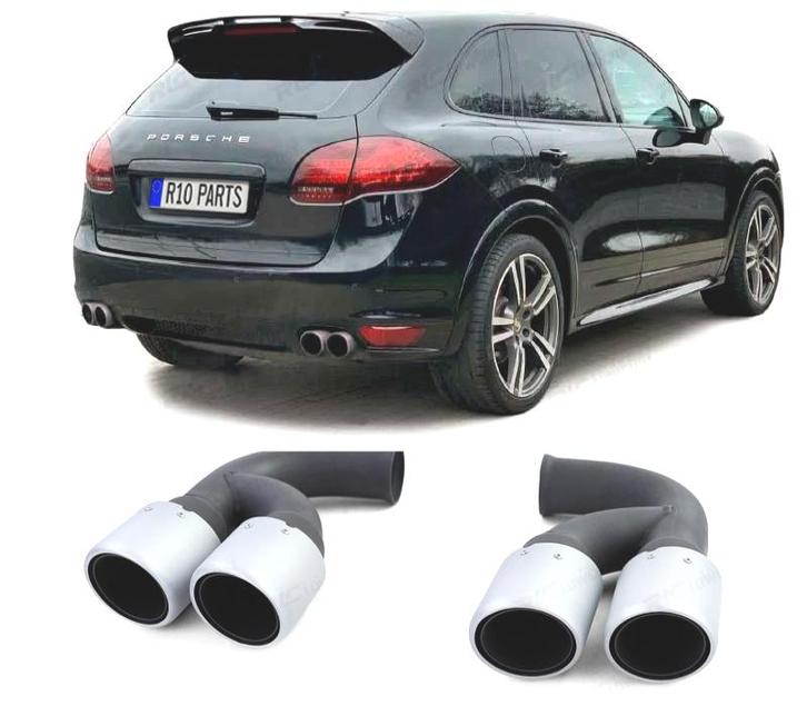 EMBOUT D´ÉCHAPPEMENT POUR PORSCHE CAYENNE 92A 10-14, Autos : Pièces & Accessoires, Systèmes d'échappement, Envoi