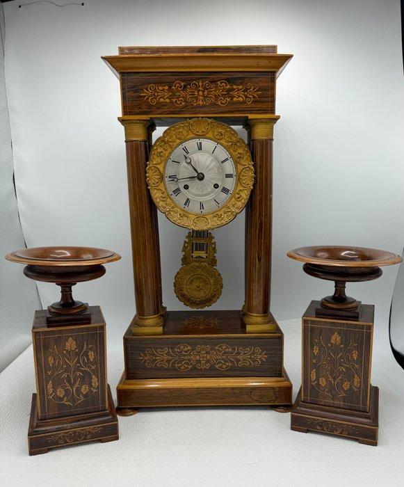 Pendule de cheminée (3) Charles X - Notenhout - 1850-1900 -, Antiquités & Art, Antiquités | Horloges