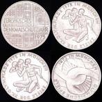 Duitsland. Lot of 4 coins: 5 and 10 Deutsche Mark 1972/1975, Postzegels en Munten